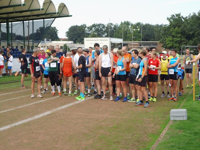 Startblock beim Eichenparklauf
