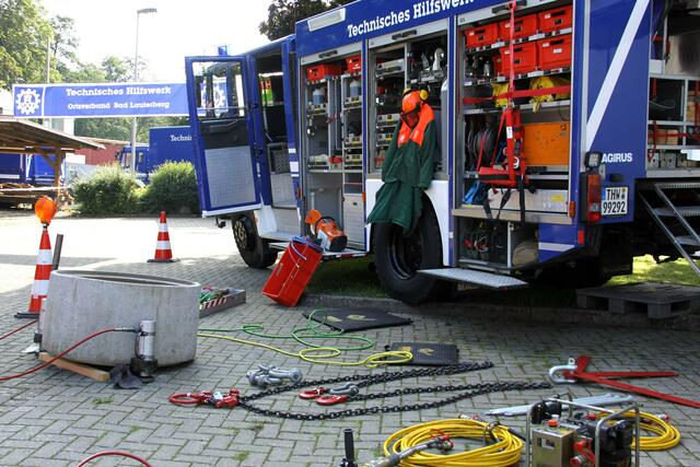 Die gesamte technische Ausrüstung konnte in Augenschein genommen werden.