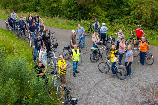 Über 41 Teilnehmerinnen und Teilnehmer fuhren die 25 Kilometer.