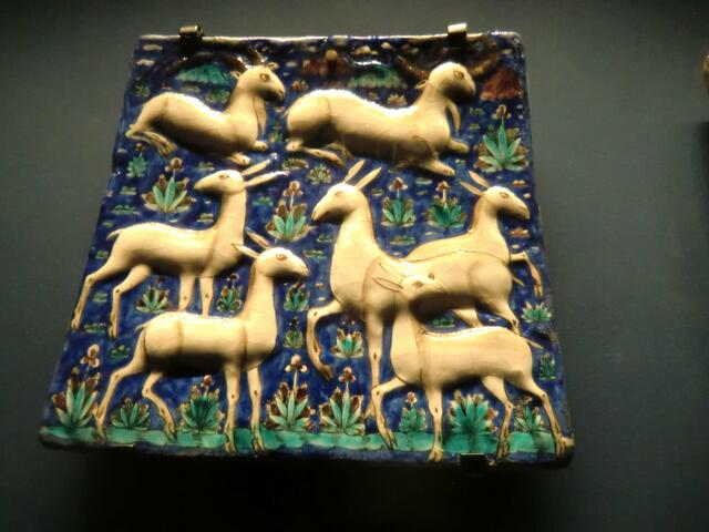 Kachel aus Isfahan