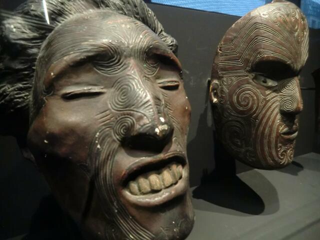 Tatooe der Maori Neuseeland