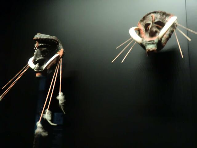 Masken der neuen Hebriden