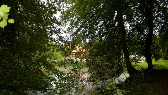 Die Koldinger Teichmühle in Sicht