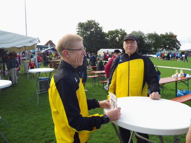 Vor dem Start: Oppermann und Beck