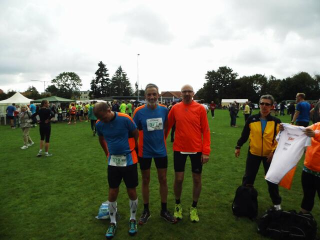 HM Läufer, Dirk, Reinhard und Jochen. Mannschaft Platz 7