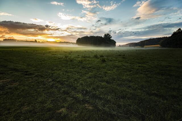 Sonnenuntergang in der Heimat