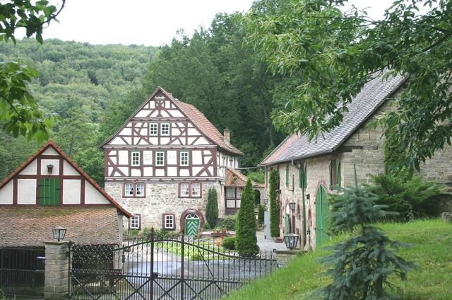 Die Sandmühle in Homberg/Ohm.