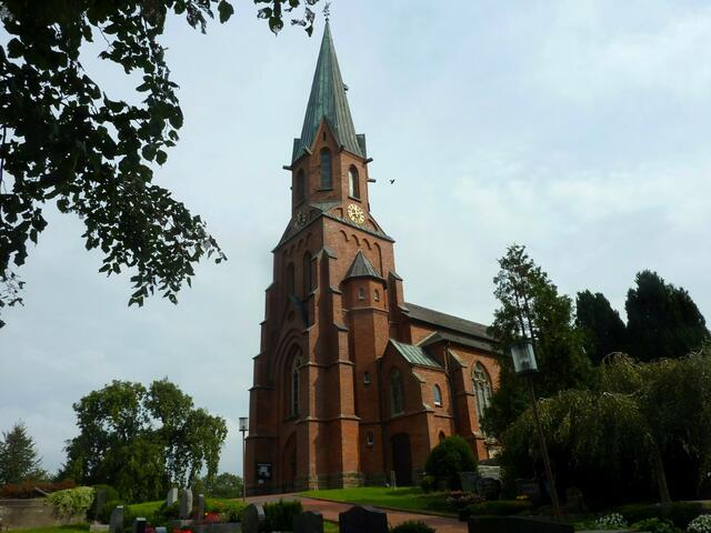 Die St. Petri-Kirche in Burhave