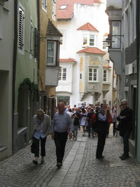 Die Innenstadt von Klausen.