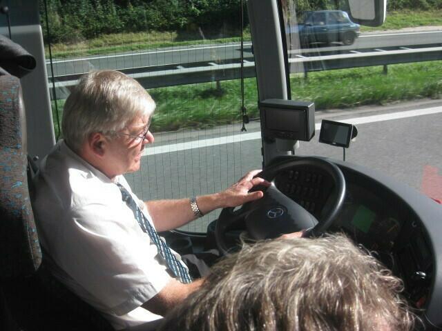 unser Busfahrer von  der Firma Egenberger
