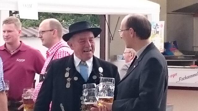 Albert Kapfer im Gespräch mit Dr. Florian Kolbinger