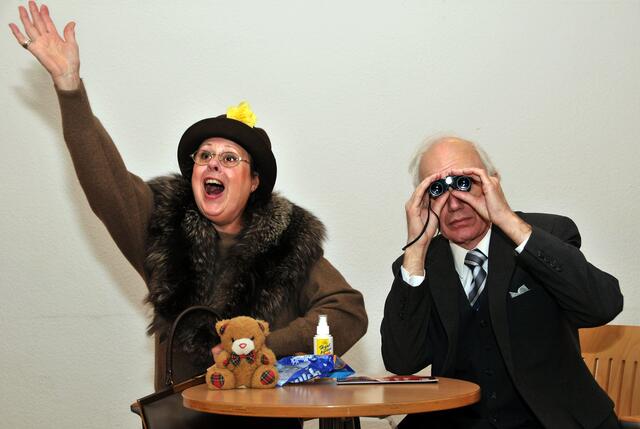 Das Südstädter Komöd'chen probt die neue Produktion.