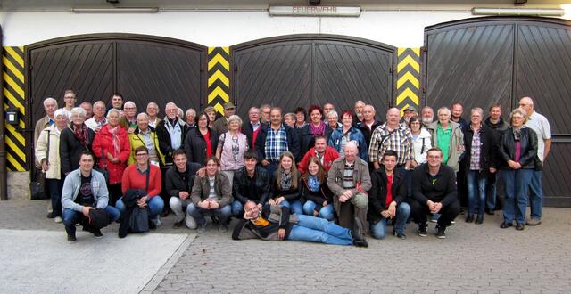 Die Teilnehmer der Tagesfahrt der Ortsfeuerwehr Gleidingen | Foto: Yvonne Oestreich