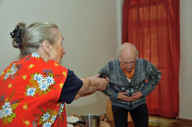 Das Südstädter Komöd'chen probt die neue Produktion.