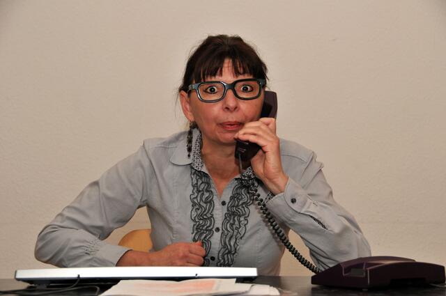 Das Südstädter Komöd'chen probt die neue Produktion.