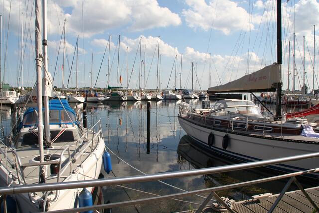 Hafen der Insel Fehmarn