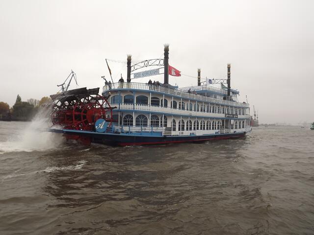 Der Hafen in Hamburg
