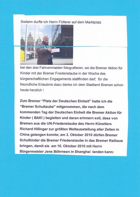 Klaus Fütterer aus Barth (Ostsee) besucht Bremer Platz der Deutschen Einheit (3)