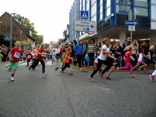 Burgdorfer Spargel-Lauf 2015 – Kinderlauf 660 Meter (2 Runden). - Start