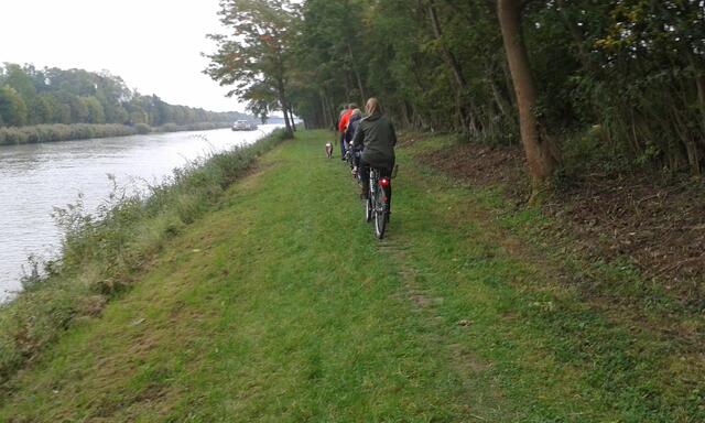 Geocaching am Mittellandkanal