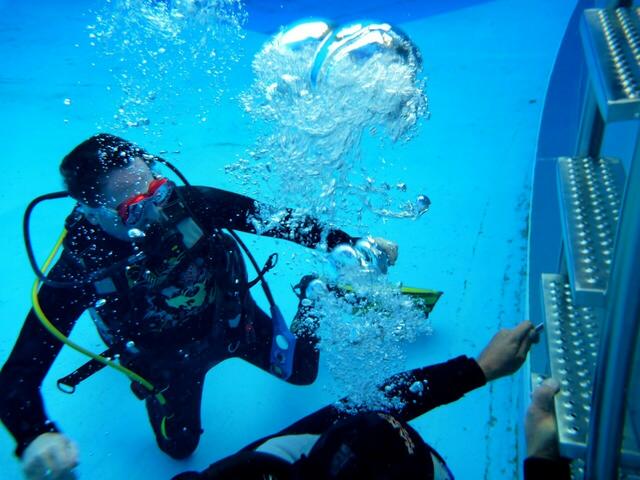Nehmen Taucher selten wahr: Die Schönheit von Atemluftblasen.