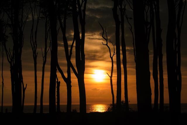 Sonenuntergang in Niendorf an der Ostsee
