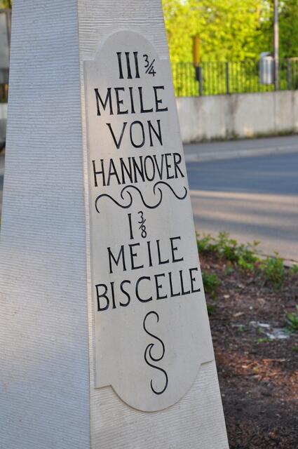 Auf dem Weg von Celle nach Hannover - Station in Ehlershausen im Burgdorfer Land