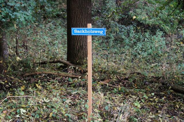 Wer hat hier das Holz im Sack versteckt?