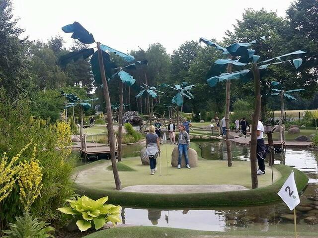 Dschungel-Golfanlage