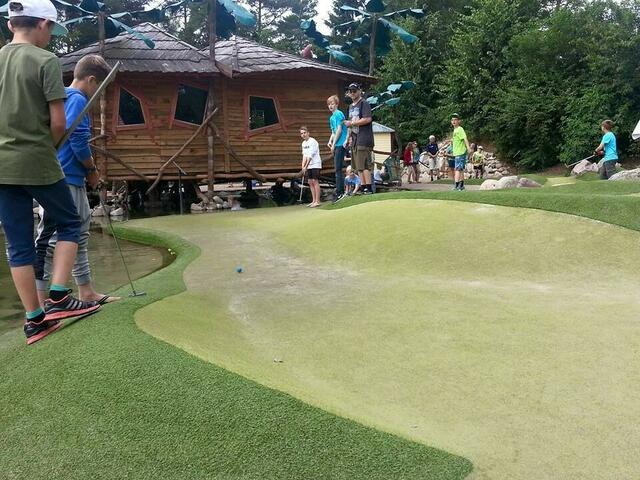 Dschungel-Golfanlage