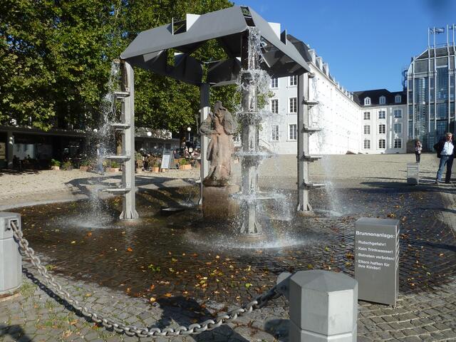 Der alte Brunnen.
