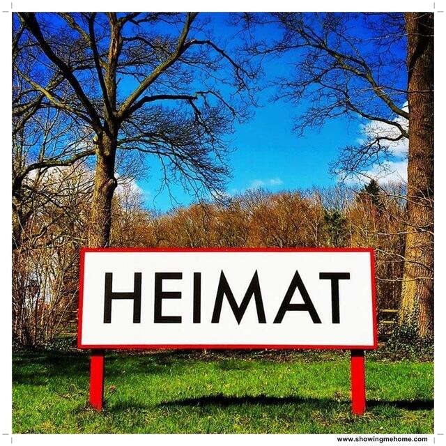 Kunstprojekt zum Thema "Heimat" auf http://www.showingmehome.com