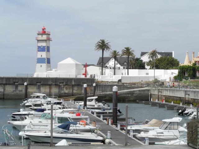 Leuchtturm am Yachthafen von Cascais / Portugal | Foto: A. Schäfer