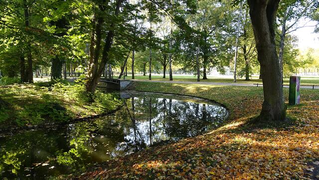 Der Rundweg durch den Schlossgarten mit den Kanälen ist sehr reizvoll, zumal überall von Lenné und Klett geplante Sichtachsen auszumachen sind. Foto: Helmut Kuzina
