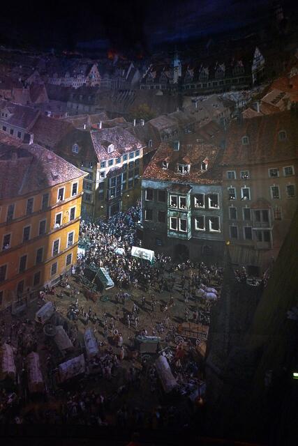 Völkerschlacht in Leipzig, Wandbildausschnitt im Panometer