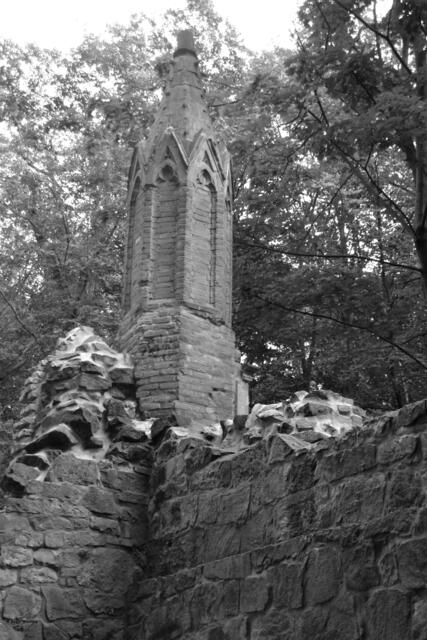 Ruine des Mausoleums der Familie von Alten im Sundern bei Hemmingen (Foto: Katja Woidtke)