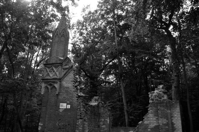 Vergessene Orte: Ruine des Mausoleums der Familie von Alten (Foto: Katja Woidtke)
