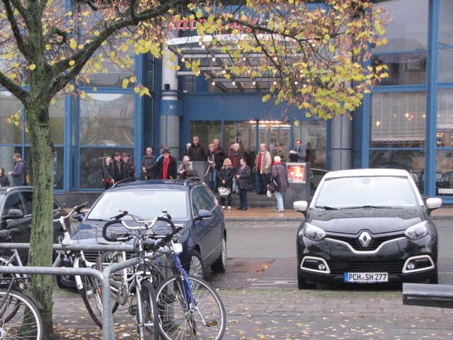 Am Rande der Demo