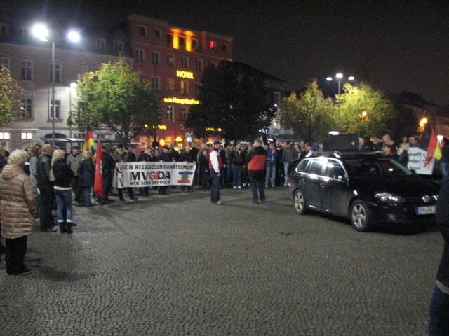 Die Demo geht zu Ende