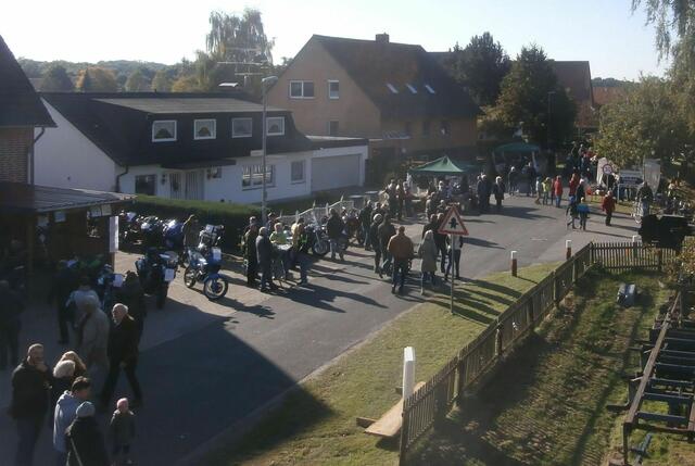 Blick in Richtung "Zu den Teichen".