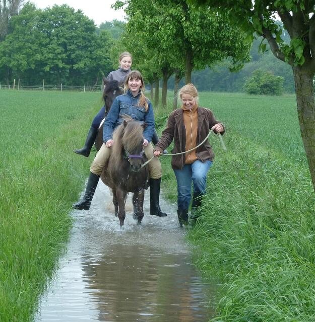 Hochwasser in Heisede