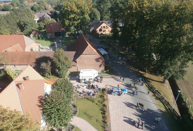 Die größte Höhe ist erreicht.
