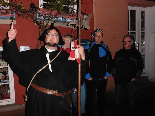 Der Nachtwächter Malte bedankt sich bei den Herthanern!