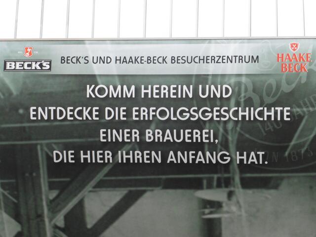 Eingang zum Beucherzentrum.