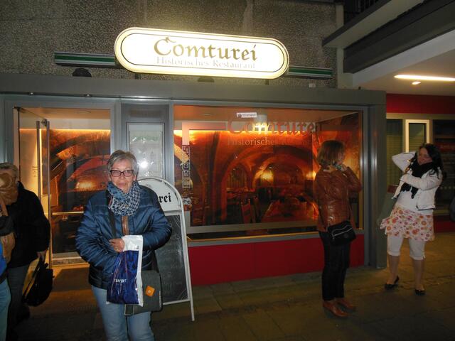 Das Compturei, ein Essenlokal, in dem es mittelalterliche Speisen gibt.