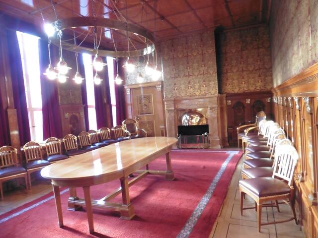 Die Güldenkammer darf nicht betreten werden.