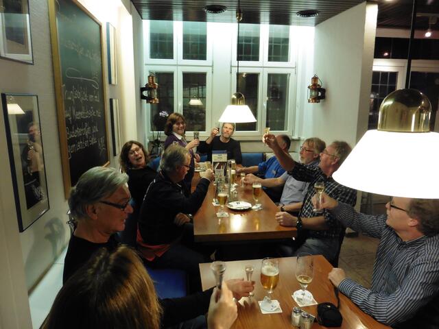 ... aber zum Glück schon was zu trinken.