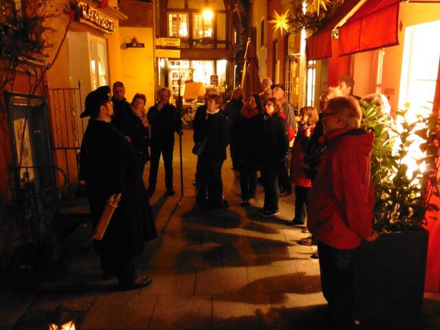 In den engen Gassen wurden "Schauermärchen" erzählt.