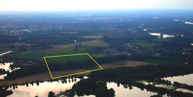 Bis zu 20tausend Legionäre könnten hier gelebt haben. (Skizze in meinem Luftbild muss nicht stimmen)