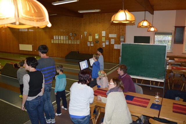 Spannung bei jeder Kugel